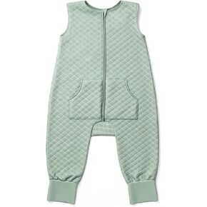 Toddler Sleep Sack with feet - 1.0 TOG Lightweight Baby Wearable Blanket for Walkers - 100% Cotton Sleep Bag
