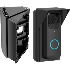 Ayotu 30 to 60 Degree Waterproof Adjustable Angle Mount for Blink Video Doorbell, Nest Doorbell (Wired), Video Doorbell Wired/Pro/Pro 2/4/3/3 Plus/2nd Gen (2020 Release)/2/1, Mounting Bracket, Black