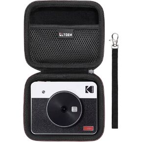 LTGEM Case Compatible with Kodak Mini Shot 3 Retro/Mini Shot 3 ERA 4PASS 2-in-1 Instant Digital Camera and Photo Printer, Yellow