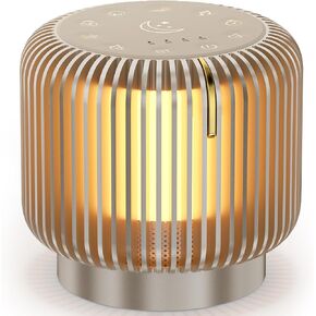 White Noise Sound Machine, Bluetooth Speaker with Dimmable Night Light 26 Soothing Sounds 4 Timers Brown Noise Sleep Sounds Machine for Adult Baby, Bedroom Home Office, Gifts