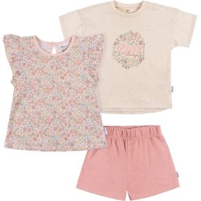Gerber baby-girls Toddler Girls' Shirt and Shorts Set