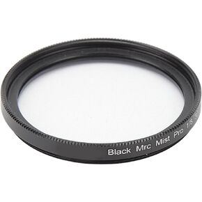 39mm Black Diffusion 1/8 Filter, Portrait Soft Focus Mist Dreamy Effect Filter, Soft Dreamy Cinematic Effect Hazy Diffuser Filter for Video Vlog Photography, with Double Sided 18 Layer Coating (39MM)