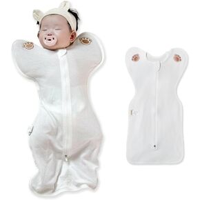Baby Swaddle, Double Stitched Mesh Fabric, Essentials for 0 to 6 Months Baby (White, Beige, Pink)