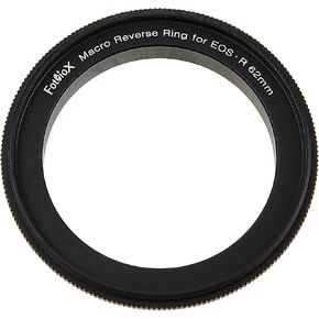 Macro Reverse Ring 62mm Compatible with Canon RF - Camera Mount to 62mm Filter Thread Adapter for Canon RF Mount Mirrorless Cameras