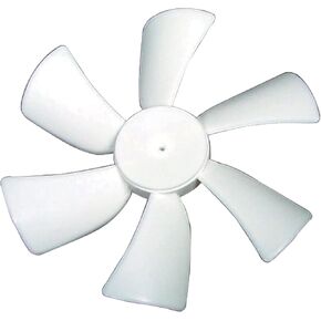 Ventline BVC0466-00 Replacement Fan Blade (6-Blade) 6" Dia. CW for Ventadome RV Roof Vents , White