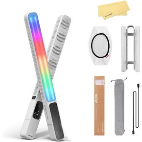 ZHIYUN CINEPEER CF100 Combo - 100W High Brightness LED Light with DynaVort Cooling, Bi-Color, HSI & RGB, Long Battery Life - Professional Photography and Video Lighting Kit