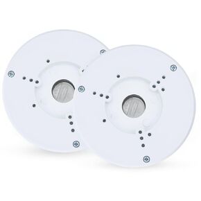 2 Pack Security Camera Junction Box - Premium ABS Security Camera Mount Bracket - Waterproof Universal Camera Junction Box - Outdoor Security Camera Box