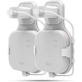 2 Pack | All-New Outlet Mount for Blink Sync Module XR | Space-Saving Mounting Bracket Holder Compatible with Sync Module XR | Blink Security Accessories | USB-C Cable Included | White