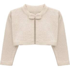 Lilax Baby Girls 'Sweater Long Sleeve ، Bowknot Closure Bolero Cardigan in Kuwait