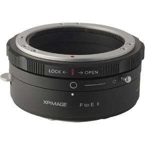 F to E Lens Mount Adapter Ring Compatible with Nikkor Nikon F Lenses for Sony E System Cameras