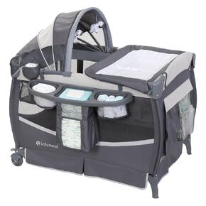 Baby Trend Deluxe II Nursery Center, Misty Grey