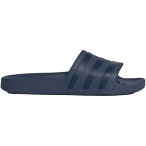 adidas Unisex Adilette Aqua Slide Sandal, Preloved Ink/Dark Blue/Preloved Ink, Mens 9