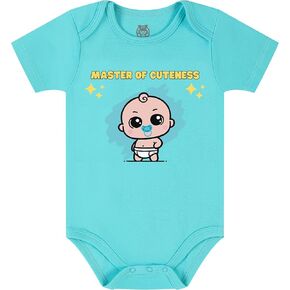 Baby Bodysuit - 100% Cotton, Soft & Breathable Unisex Romper, Fun Graphic Design, Sizes 6-12M