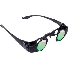 Hands Binocular Glasses for Fishing Bird Watching, HD Optical Lens Portable Binoculars and Opera Glasses, 8X Magnification, Adjustable Focus Distance, Fishing Companion