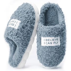 Fuzzy Slippers for Women, Warm Slippers, Comfy House Slippers for Women Indoor and Outdoor, Fluffy Slippers