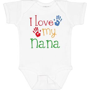inktastic I Love My Nana Baby Bodysuit