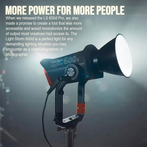 Aputure Light Storm 600D LED LID (V-MOUNT) مع حزمة MOTTALL APUTURE مع عدسة 36 درجة (عنصران). in Kuwait