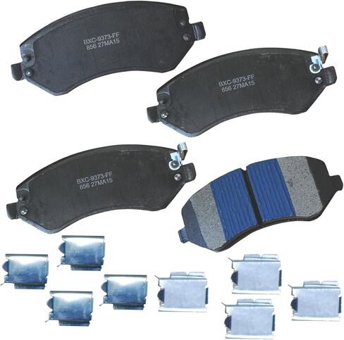 Bendix Premium SBC484 Ceramic Front Brake Pads for Select Models Chrysler Cirrus,Sebring,Dodge Avenger,Colt,Stratus,Eagle GTX,Summit,Talon,Vista,Mitsubishi Eclipse,Expo,Galant,Mirage,Plymouth Laser in Kuwait