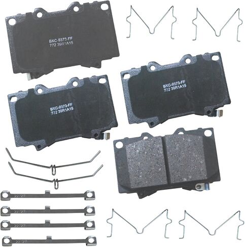 Bendix Premium SBC484 Ceramic Front Brake Pads for Select Models Chrysler Cirrus,Sebring,Dodge Avenger,Colt,Stratus,Eagle GTX,Summit,Talon,Vista,Mitsubishi Eclipse,Expo,Galant,Mirage,Plymouth Laser in Kuwait