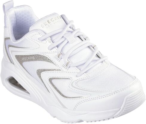Skechers Women's Tres-air Uno-Shimm-airy Sneaker in Kuwait