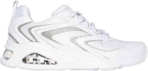 Skechers Women's Tres-air Uno-Shimm-airy Sneaker in Kuwait