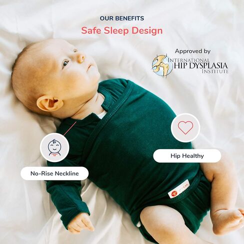 embe Baby Eczema Sleep Aid Sleeper Sack for Babie | Swaddle With Fold Over Mittens Attached | No Scratch Sleeves Baby in Saudi Arabia