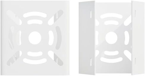 Universal Vertical Pole Mount Adapter with 2 Loops, Wall Mounting Bracket for CCTV Security Cameras, PTZ Domes, Indoor/Outdoor AP Access Points, and Client CPE in Saudi Arabia