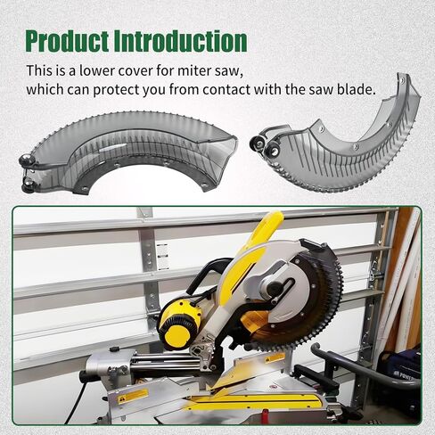 N027988 MITER SAW PLANDER LOWER GUARDENT مع DEWALT DHS716 و DWS782 و DHS790 و DWS779 و DWS780 in Kuwait