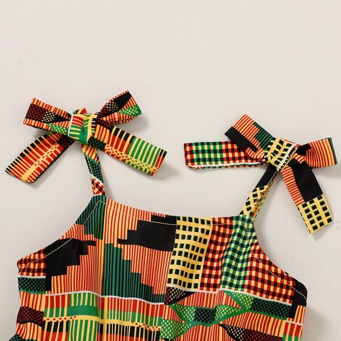 Toddler Baby Girl Dress African Clothes Girls Dashiki Ankara Dresses Kids African Clothing in Saudi Arabia