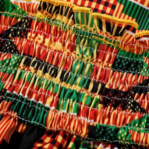 Toddler Baby Girl Dress African Clothes Girls Dashiki Ankara Dresses Kids African Clothing in Saudi Arabia