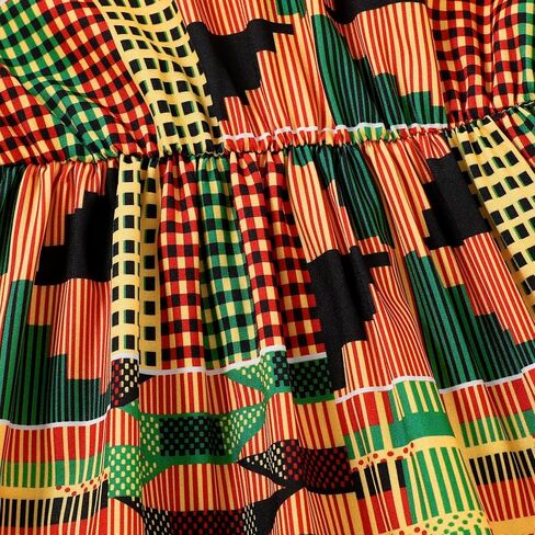 Toddler Baby Girl Dress African Clothes Girls Dashiki Ankara Dresses Kids African Clothing in Saudi Arabia