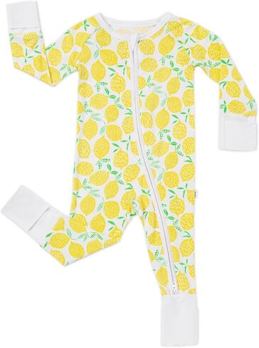 Little Sleepies Pajamas for Baby Boys & Girls, Viscose from Bamboo Baby Pajamas, Preemie & Newborn Sleepers, 2-Way Zipper PJs in Kuwait