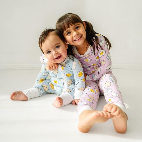 Little Sleepies Pajamas for Baby Boys & Girls, Viscose from Bamboo Baby Pajamas, Preemie & Newborn Sleepers, 2-Way Zipper PJs in Kuwait