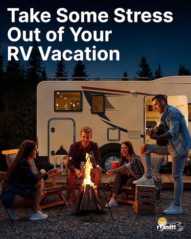 RV Fresh Water Kit - RV Water Pressure Regulator, Inline Water Filter, Hose Splitter, Brass Elbow, Flexible Connector, Hose Quick Connects, Leak Repair Kit, and Carrying Case in Saudi Arabia