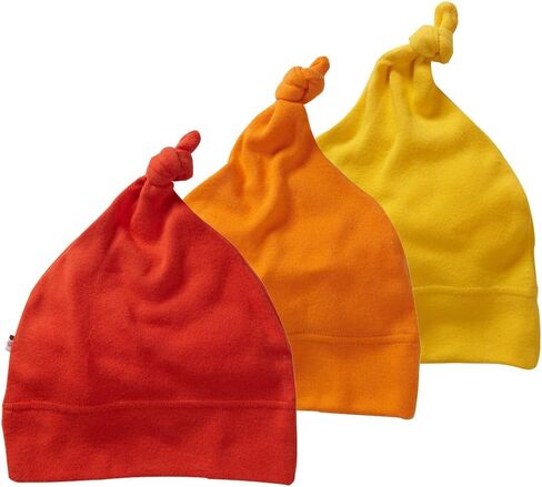 Babysoy Eco Essential 3-Piece Single Knot Beanie/Hat Set in Saudi Arabia