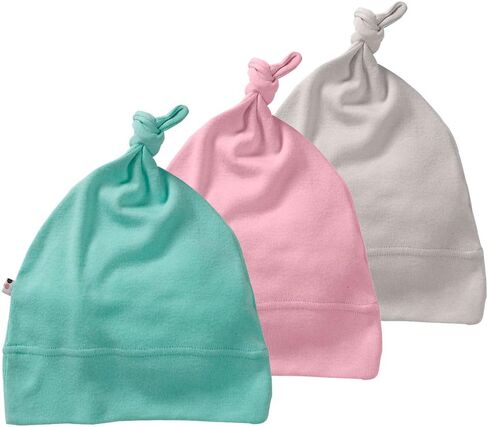 Babysoy Eco Essential 3-Piece Single Knot Beanie/Hat Set in Saudi Arabia