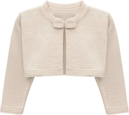 Lilax Baby Girls 'Sweater Long Sleeve ، Bowknot Closure Bolero Cardigan in Kuwait