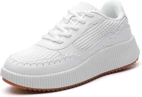 CERYTHRINA Platform Sneakers Women Fashion Shoes: 2.2 Inches - Chunky Braided Walking Shoes in Kuwait