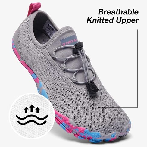 HIITAVE Beach Shoes Women Aqua Shoes Wide Toe Box Water Shoes in Saudi Arabia