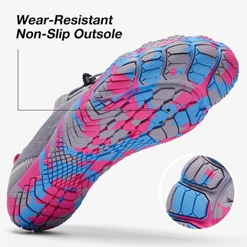 HIITAVE Beach Shoes Women Aqua Shoes Wide Toe Box Water Shoes in Saudi Arabia