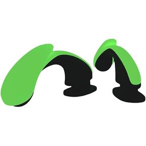 Fins for Shark Slides, 3D Ice Cream Cone Panda Santa Hat Diy Cloud Shark Slippers Replacement Top Fins