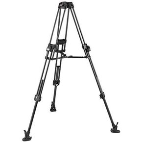 Manfrotto Carbon Fiber 645 Professional Video Camera Tripod, Fast Twin Legs, Camera Stand for Digital Cameras, Mirrorless Cameras, Camcorder, Video System, Videographer, Vlogging Equipment