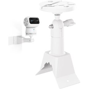 Adjustable Bracket Mount Compatible with Eufy Security Indoor Cam S350 Camera, 360 Degree Adjustable Camera Corner Bracket Mount for Eufy S350 Indoor Cam,2 Pack