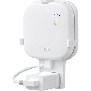 Outlet Wall Mount for Blink Sync Module XR, Space-Saving No Drill Mount Bracket Holder with Short Cable, Easy Installation Sync Module XR Accessories for Blink Home Security System