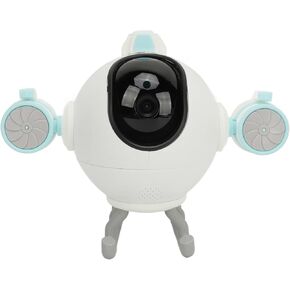 1080P Indoor Drone Security Camera with AI Detection, Powerful Lens, 24 Hour Security Guard, Self Equipped Hotspot, Cool Appearance for Home Decorations