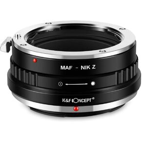 K&F Concept Lens Mount Adapter for Minolta MA AF Mount Lens to Nikon Z6 Z7 Camera