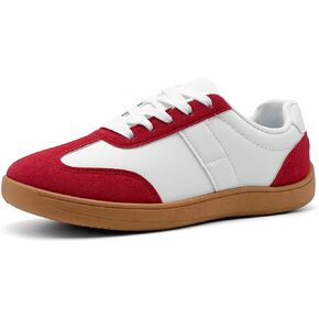 Fashion Sneakers for Women Men, Classic Casual Retro Trainer Shoes Low-Top Comfortable Breathable Walking Flat Tennis Shoes