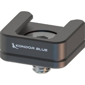 Kondor Blue Cold Shoe Receiver Plate, Space Gray