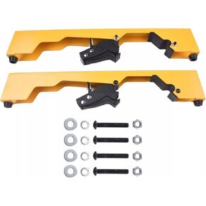 شهدت Miter Mounting Brackets DW7231 N087371 متوافقة مع DW723 DW723 و DWX723 و DWX724 و DWX725 DWX725B. (2 عبوة) أصفر ، كبير