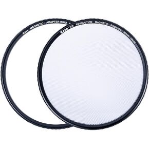Kase Revolution Magnetic Star Focus Focusing Tool/Filter inc Adapter Ring (Bahtinov Mask) (82mm)